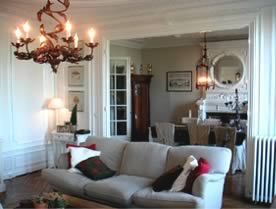 Paris Gay Bed & breakfast Living-room 2